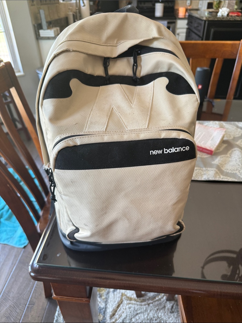 New Balance Beige and Black Men’s Backpack
